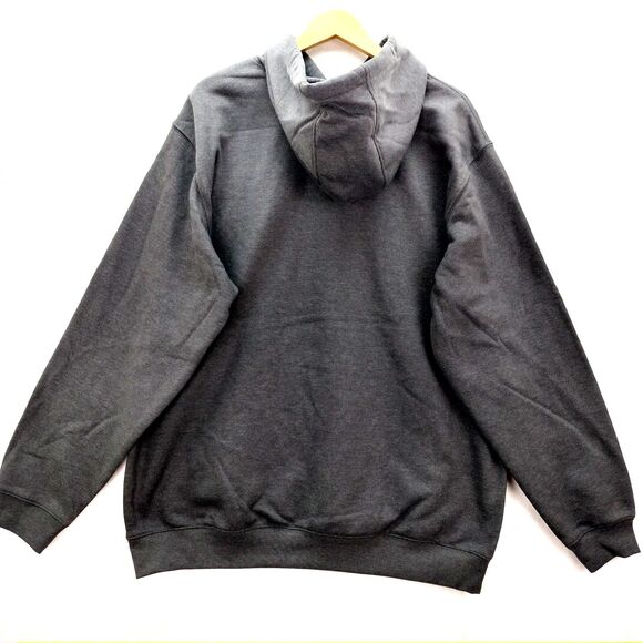 Carhartt Hoodie Men XL Gray Loose Fit Midweight Sweatshirt Pullover K121 NEW - Picture 6 of 10